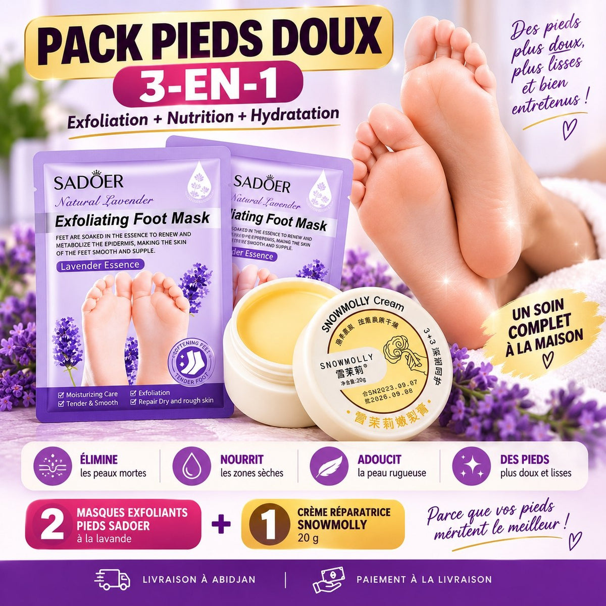 Pack Masque Exfoliant